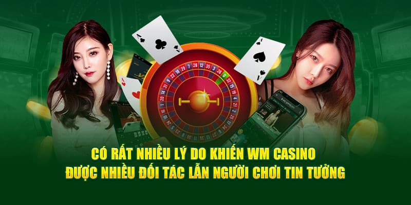 Những ưu điểm hấp dẫn chỉ có tại sân chơi giải trí hàng đầu WM Casino Vin777